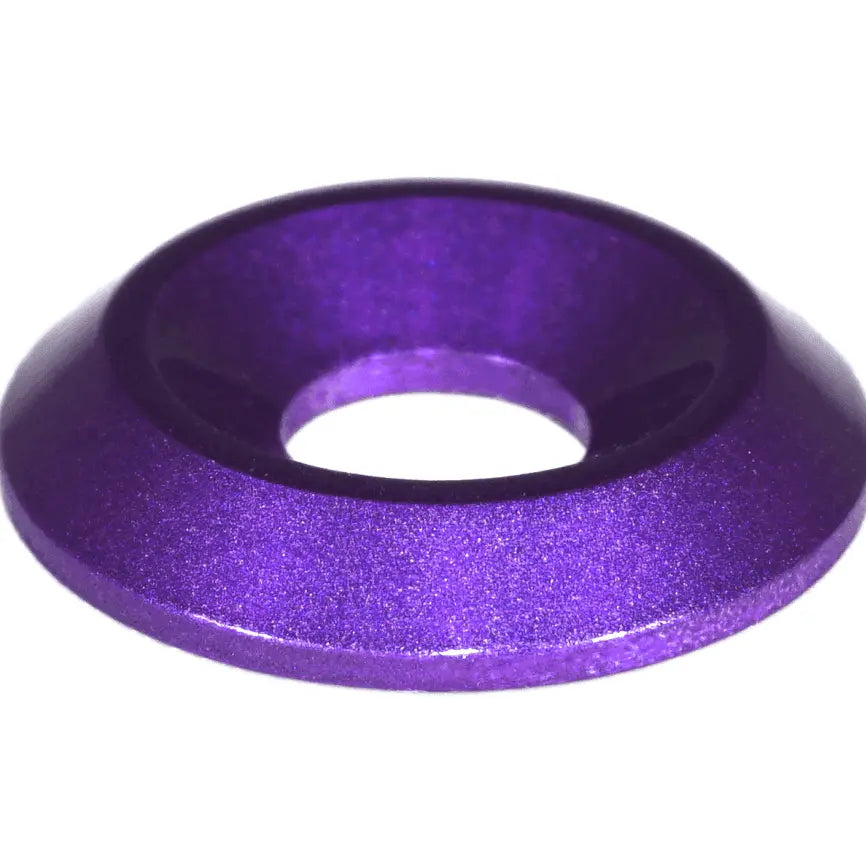 ZSPEC Stage 3 Dress Up Bolts fastener kit for 1990-2005 Acura NSX, stainless and billet with purple gloss paint and logo.