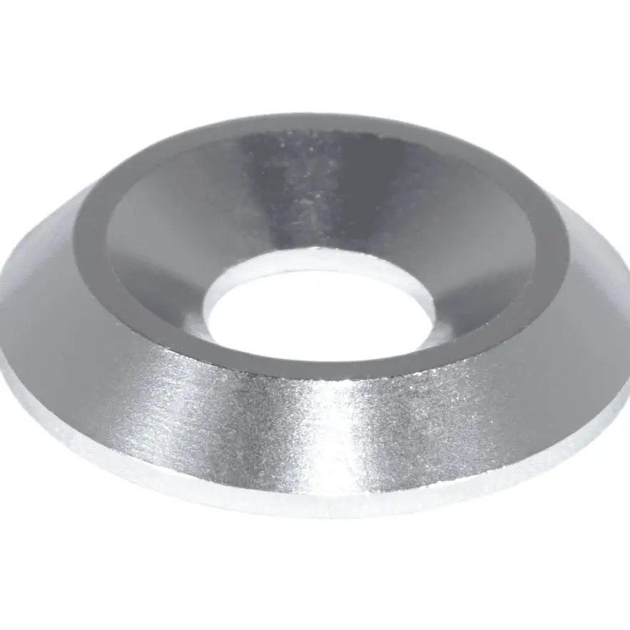 Silver painted M6 Fender Fasteners from ZSPEC Stage 2 Dress Up Bolts kit for 2004-2008 Audi A4 B7 3.0L hardware upgrade