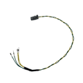 MOTIV FlexFuel+ CANBus Connector for BMW N54 engine, black plastic connector with multiple pins and wires for fuel system integration.
