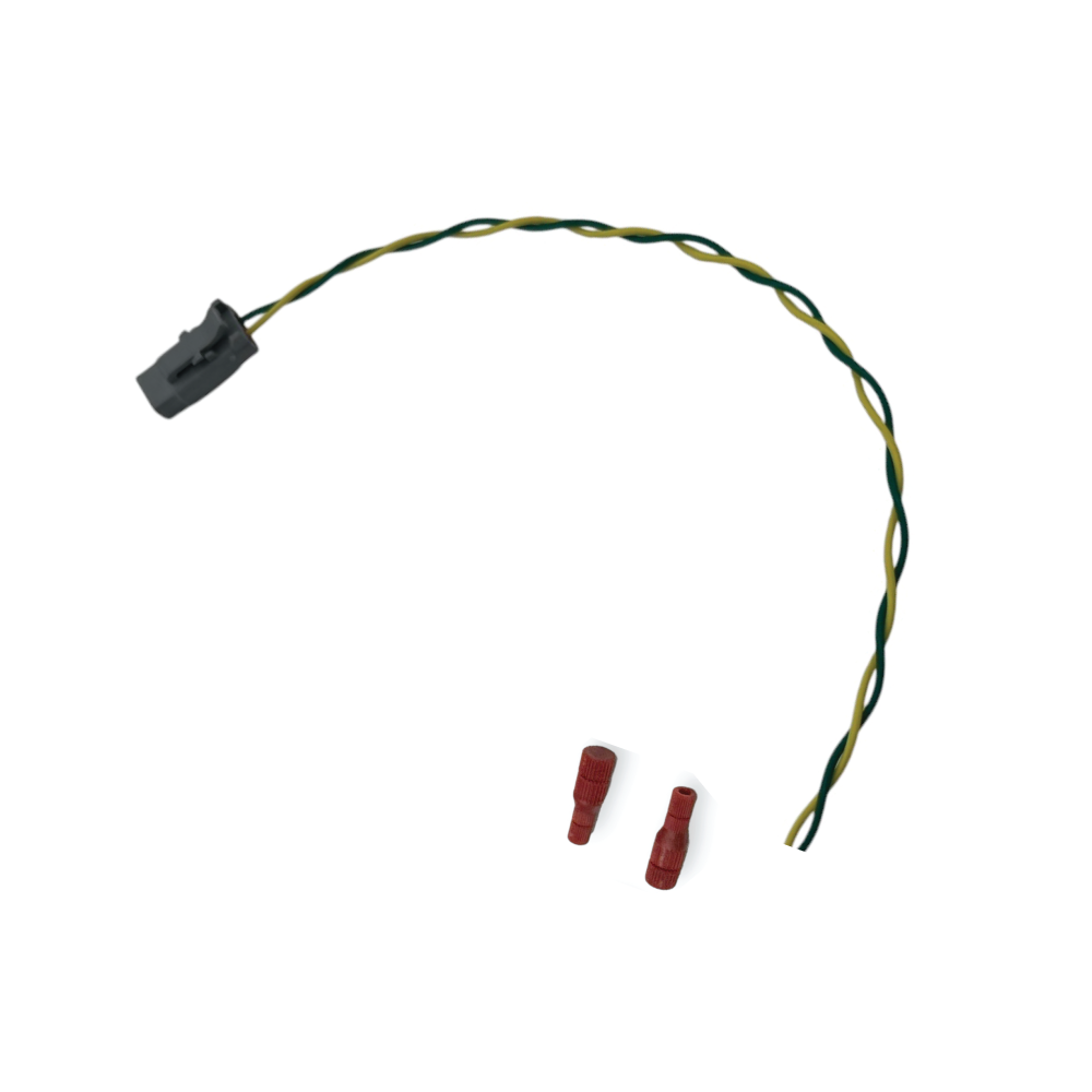 MOTIV FlexFuel+ CANBus connector for BMW N54 engine, showing the black electronic module with wiring for fuel system tuning.