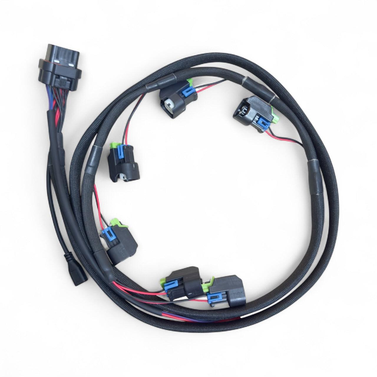 Motiv ReFlex LITE advanced sequential injector controller for precise fuel injection management, shown with control unit and wiring.