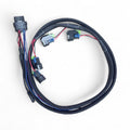 MOTIV ReFlex LITE injector harness, showing the connectors and wiring used for plug-in installation with the ReFlex LITE controller.