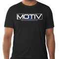 Motiv FL2K 2025 shirt in XS, featuring a sleek design with the Motiv brand logo on the front, casual athletic style.