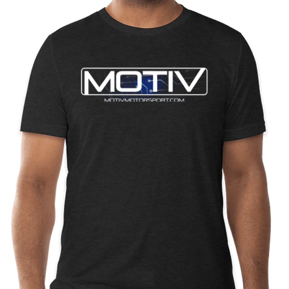 Motiv FL2K 2025 shirt in XS, featuring a sleek design with the Motiv brand logo on the front, casual athletic style.