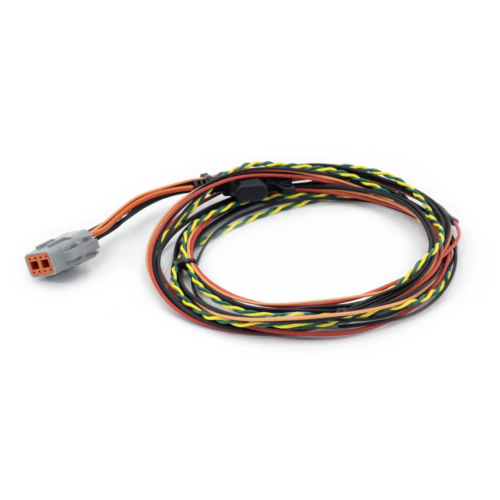MOTIV ReFlex Install Harness with flying lead, automotive wiring harness with connectors for ReFlex controller installation.