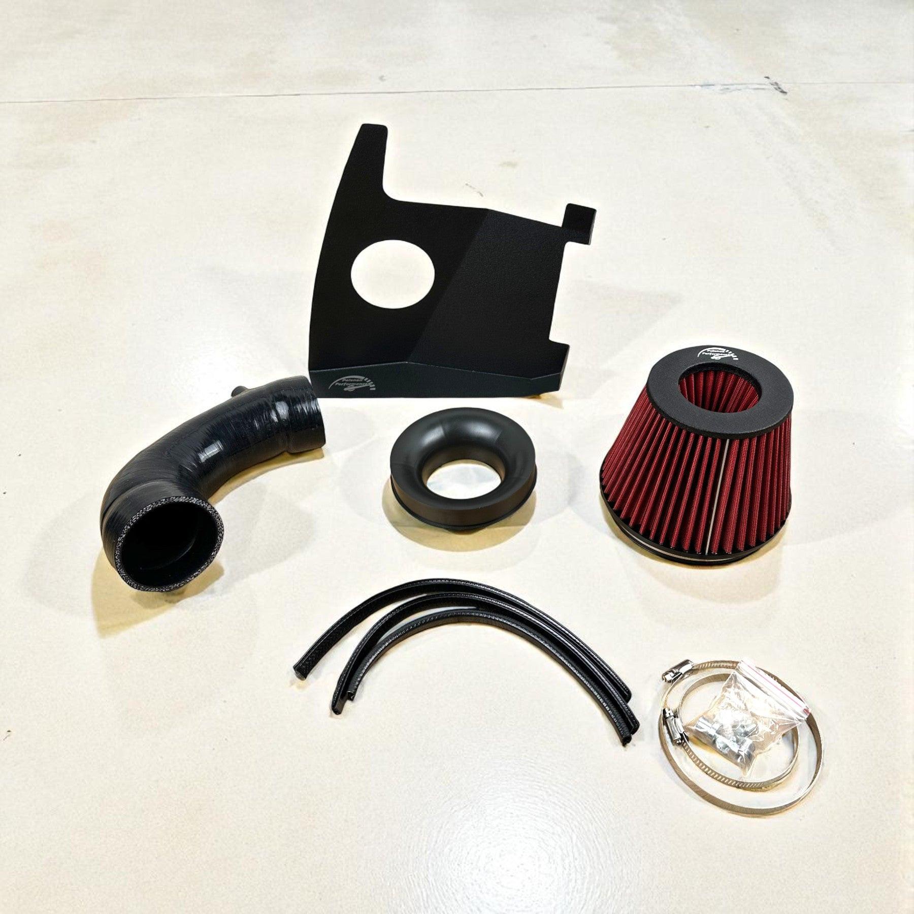 Palenon Performance 2.0T air intake for B9/B9.5 Audi A4 and A5 Quattro, showcasing the sleek, high-performance air intake system.
