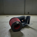 Palenon Performance cold air intake for 2.0T Audi A3 8V and S3 8V, showing sleek black intake components.