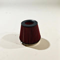 Palenon Performance cold air intake for 2.0T Audi A3 S3 8P, showcasing the sleek black intake tube and filter attachment.