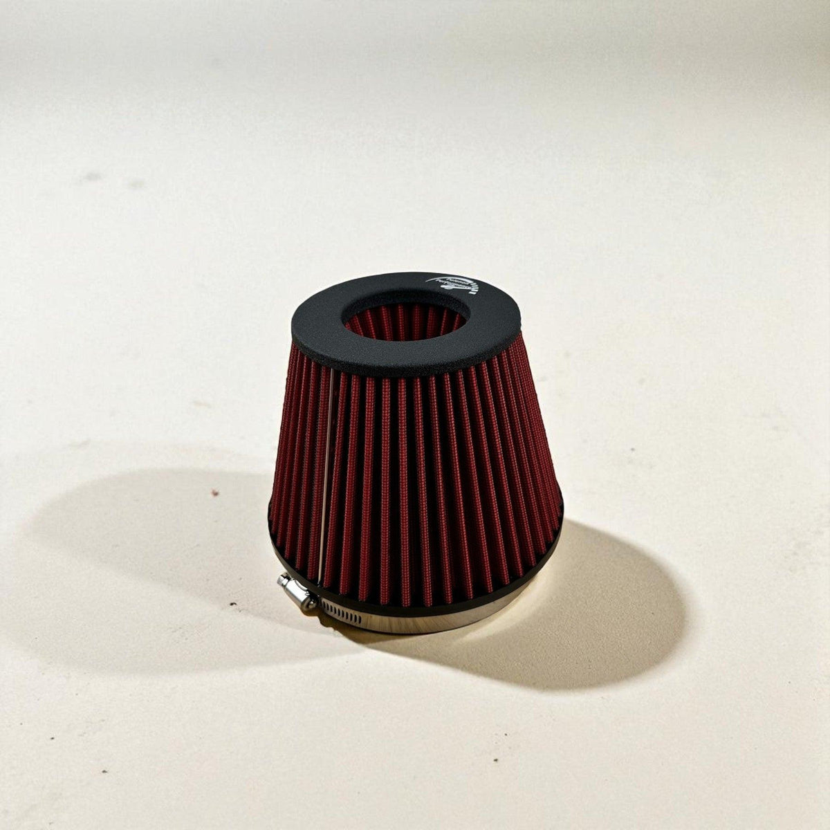 Palenon Performance cold air intake for 2.0T Audi A3 S3 8P, showcasing the sleek black intake tube and filter attachment.