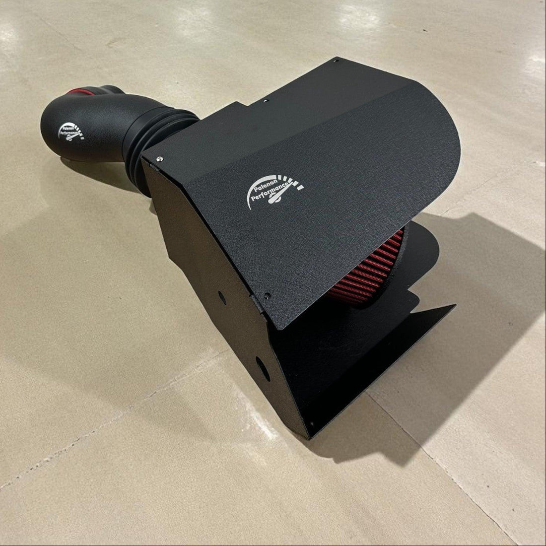 Palenon Performance cold air intake for 2022+ Audi A3 8Y 2.0L, showcasing the sleek air intake system installed in the engine bay.