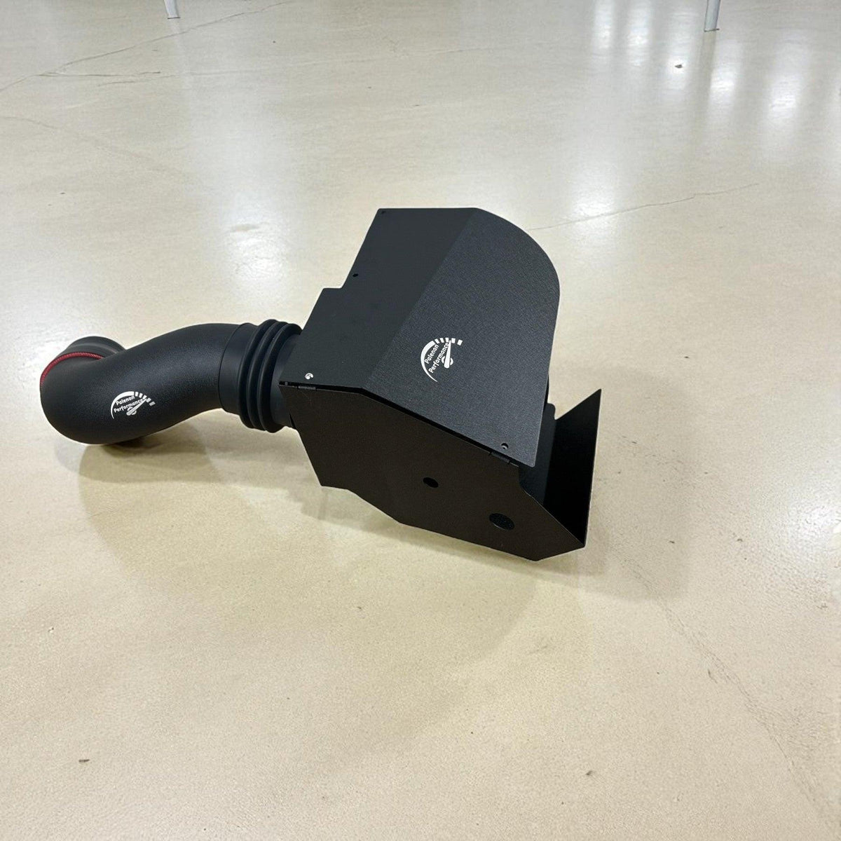 Palenon Performance cold air intake for 2022+ Audi A3 8Y 2.0L, showing the sleek black air intake system installed in the engine bay.