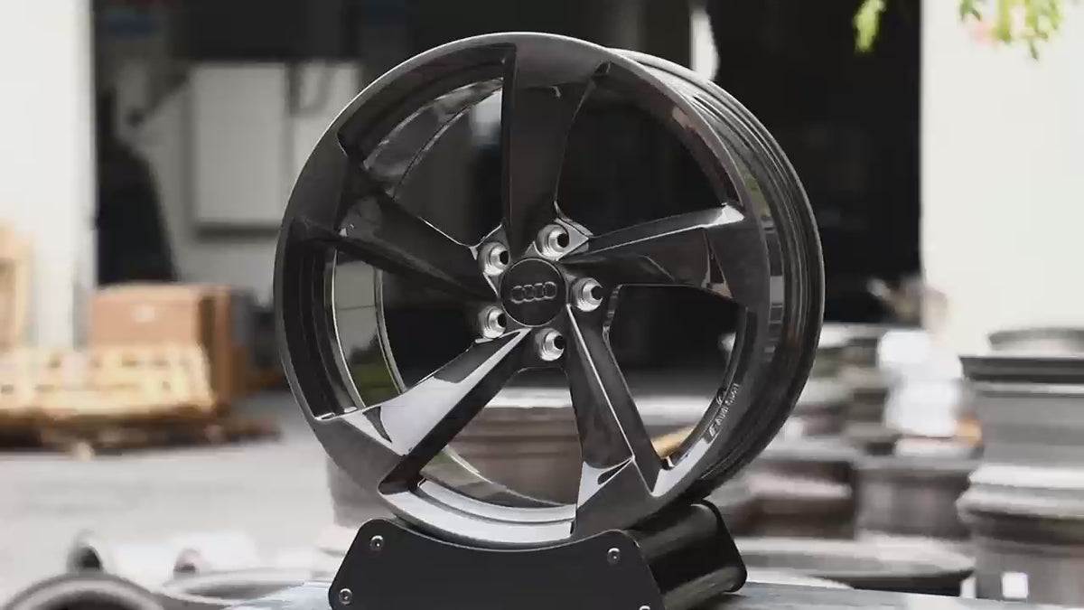 Video of forged Vorsprung VF-01 style wheel for Audi (6)