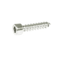 Set of 10 stainless steel M5x25mm coarse socket-head socket cap fasteners by ZSPEC Design, showing threaded heads and smooth shanks.