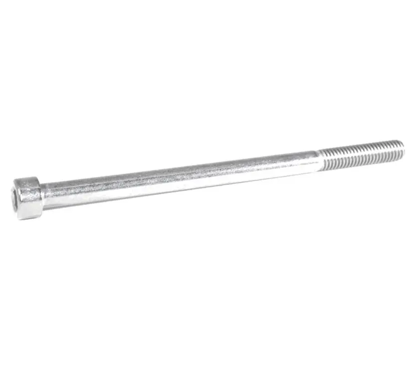 Stainless steel ZSPEC Design M6-1.0x140mm socket-cap SHSC fasteners, 10-pack, showing the threaded fasteners with hex heads.