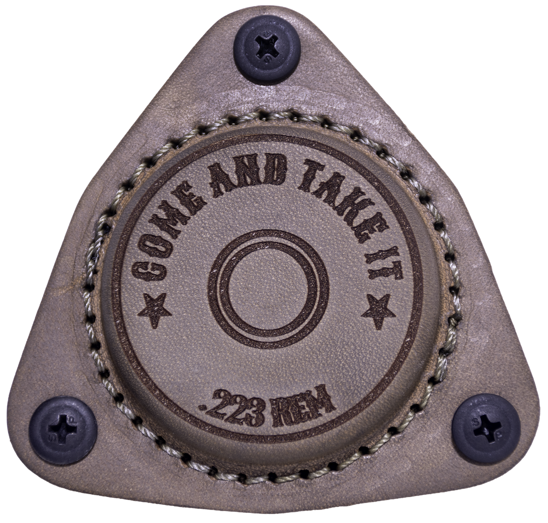 Black SofHold Come & Take It .223 REM magnetic gun mount, standard gun magnet mount for secure firearm attachment.