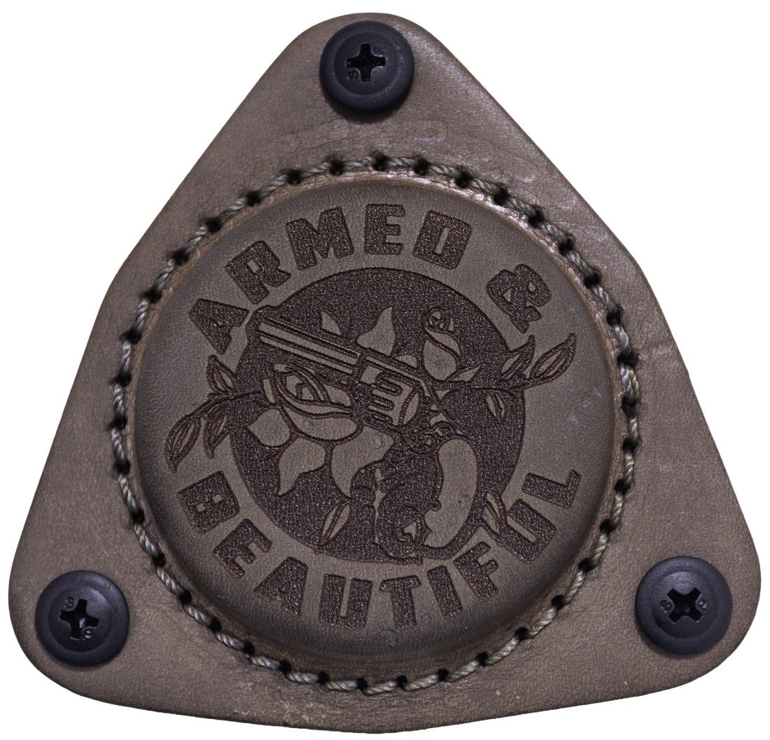 Rustic SofHold Armed and Beautiful gun magnet car mount, standard gun holder with strong magnetic grip for vehicles.