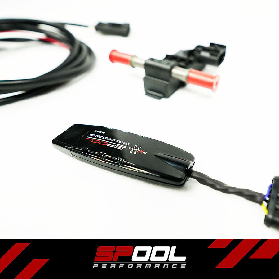 Spool Performance Audi C8 RS6 Avant EA825 E85 Ethanol Analyzer Kit for E85 supporting modifications, detailed view of the product.