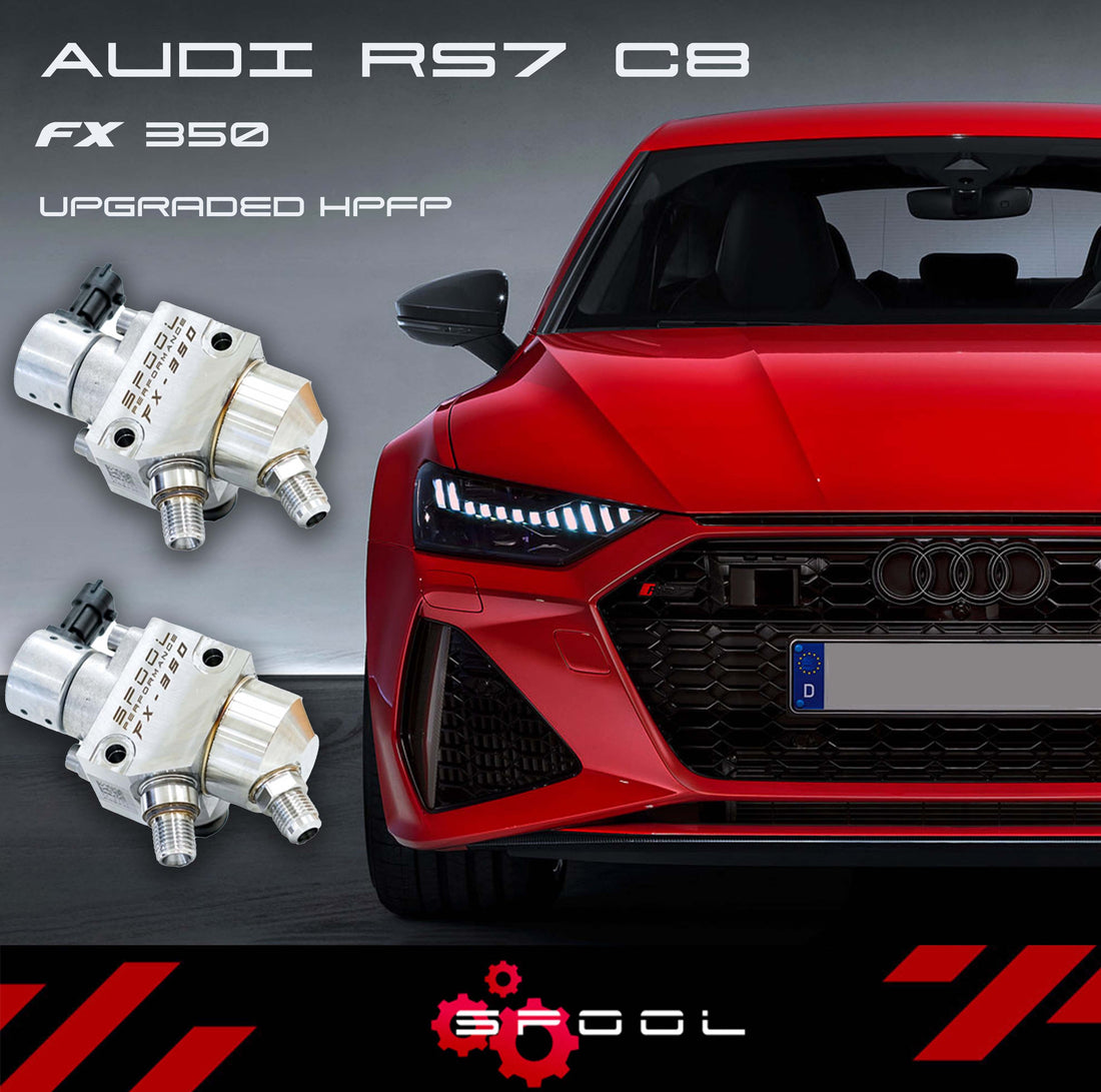 Audi C8 RS7 Sportback FX-350 Upgraded High Pressure Fuel Pump System by Spool Performance