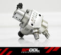 Spool Performance upgraded high-pressure fuel pump system for Audi RSQ8 FX-350, featuring detailed pump components and fittings.