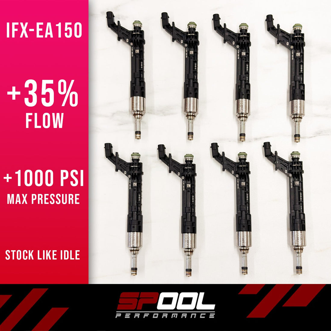 Spool Performance IFX-EA150 Upgraded DI Injectors for EA825 by Spool Performance