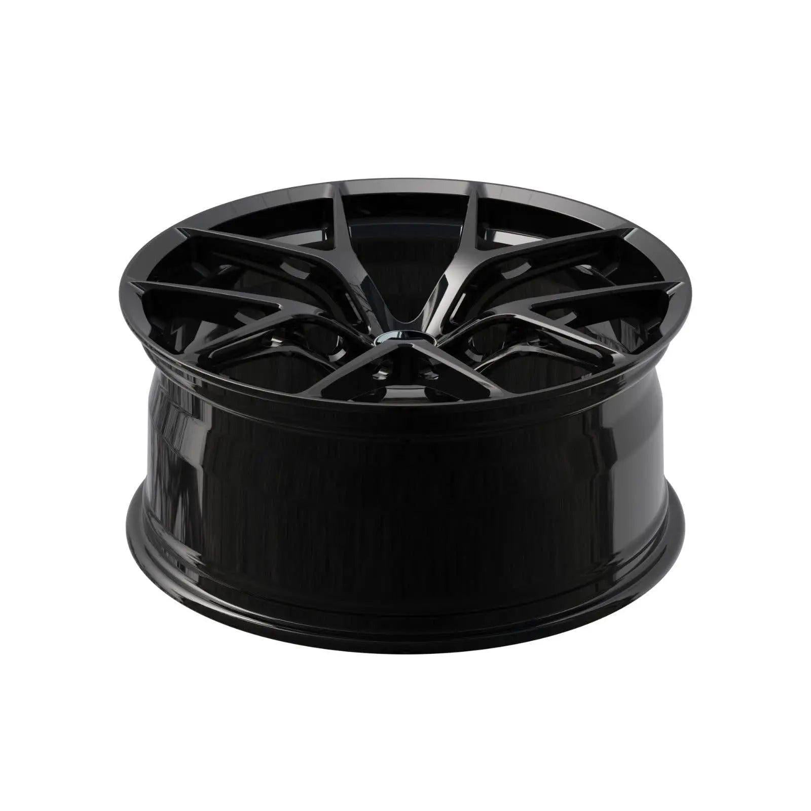 Set of Vorsprung Forged VA-000 Style Wheels by Vorsprung Autowerk, featuring sleek alloy rims on a vehicle.