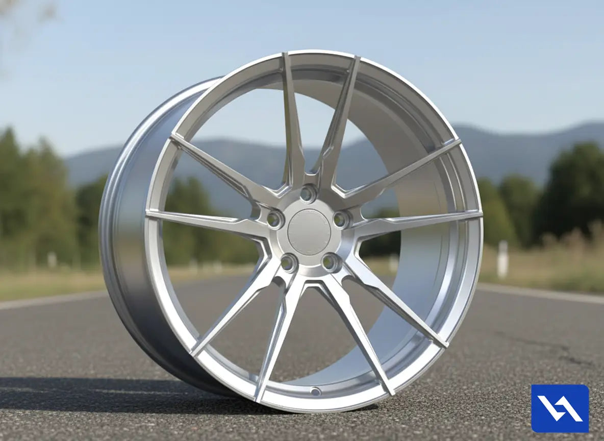 Set of Vorsprung Forged VA-018 Style Wheels by Vorsprung Autowerk, featuring a sleek, modern alloy wheel design.