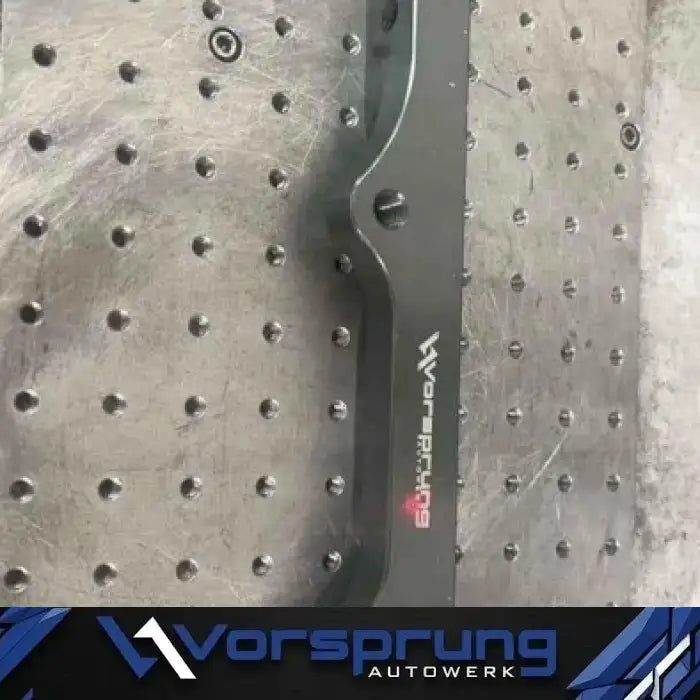 Vorsprung Autowerk Big Brake Kit Adapter for Audi A4, S4, A5, S5, A6, S6, and A7 models, showing the brake adapter in detail.