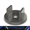 Billet aluminum subframe insert for Audi B8.5 S4 RS4 S5 RS5 Q5 SQ5, round with cutouts