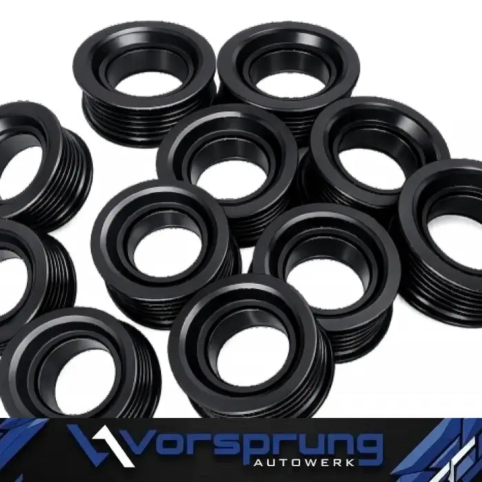 Vorsprung Autowerk billet aluminum supercharger tensioner pulley upgrade for Audi EA837 3.0T supercharged engine.