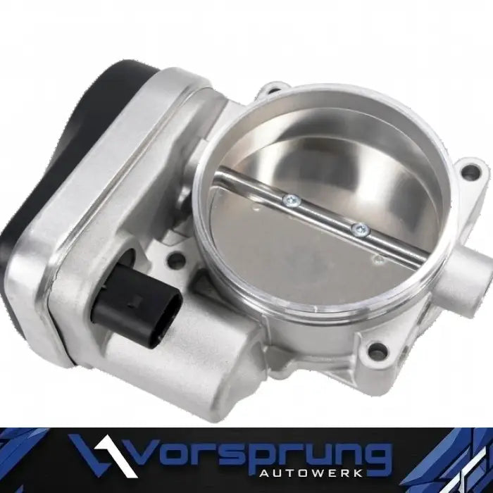 Vorsprung Autowerk Luft-Strom 84mm throttle body for Audi 3.0 supercharged engine, showing the high-performance automotive part.