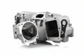 Vorsprung Autowerk Artus-Sturm Supercharger Port installed on a car engine for enhanced performance and airflow.