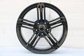 20-inch hyper silver wheels by WheeloutletNJ, designed for Audi A4, A5, Q5, Q7, S4, S5, RS5, and more vehicles.