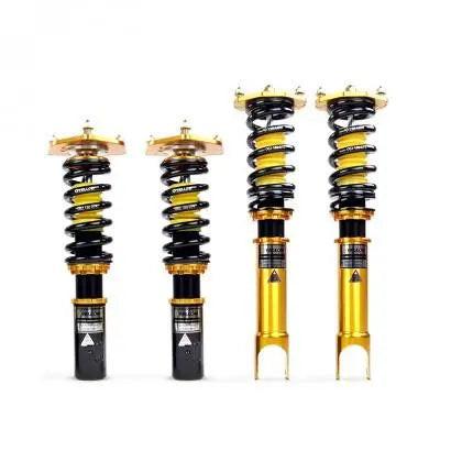 Yellow Speed Racing premium coilovers for Audi S4 2008-2016 B8/B8.5, shown with adjustable shock absorbers and coil spring components.