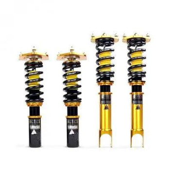 Yellow Speed Racing premium coilovers for Audi S4 2008-2016 B8/B8.5, shown with adjustable shock absorbers and coil spring components.