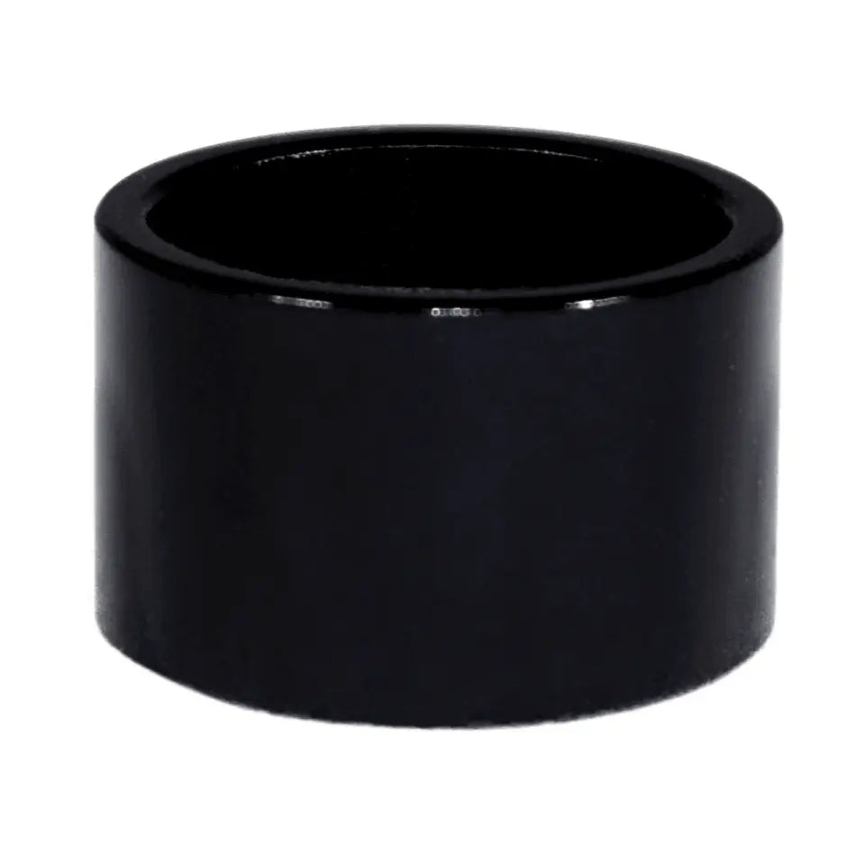 Set of 10 ZSPEC Design M6 straight cup dress-up finish washers for SHSC fasteners, billet metal, bright red gloss finish.