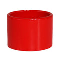 Red ZSPEC Design M6 Straight Cup Dress Up Finish Washers for SHSC fasteners, billet, 10-pack, for automotive or mechanical use.