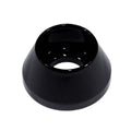 ZSPEC Design gloss red M8 angled cup finish washers for SHSC socket-cap fasteners, billet, 10-pack, close-up of hardware details.