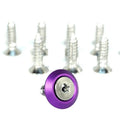 ZSPEC Design coarse screw-thread fender fastener kit with M6x20mm stainless steel fasteners, 10-pack for automotive or motorcycle use
