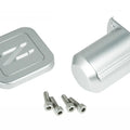 Silver ZSPEC Design billet aluminum cruise control cap covers for 1990-96 Nissan Z32 300ZX, featuring the Z logo.