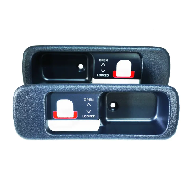 ZSPEC Design T-Top Handle Finisher Set in tan for Nissan Z32 300ZX with non-locking T-tops, automotive interior accessories