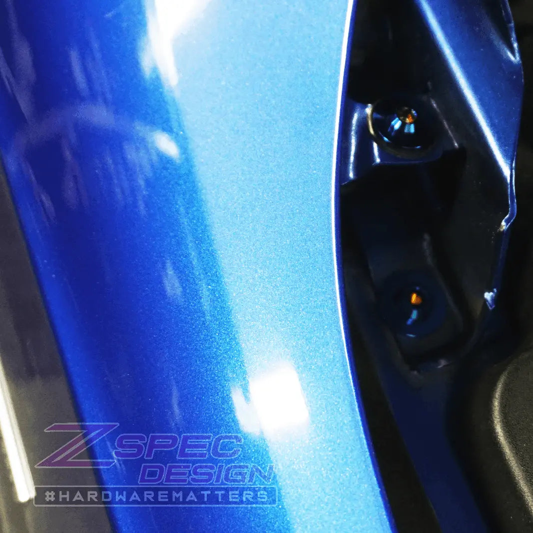 ZSPEC "Stage 3" Dress Up Bolts® titanium fastener kit for Audi S5 B8 EA837 3.0L, showing hardware fasteners and bolts.