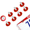 Set of 8 ZSPEC Design stainless steel license plate bolts with billet washers, fender-style, M6-1.0 size for secure mounting.