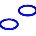 ZSPEC Design quick release bumper fastener kit with blue silicone catches and colorful bands for secure vehicle bumper attachment.