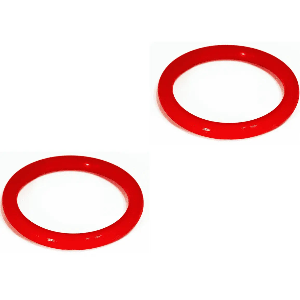 ZSPEC Design quick release bumper fastener kit with red silicone bands, blue catches, and colored bands for secure vehicle bumper attachment.