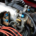 ZSPEC Stage 3 Dress Up Bolts® Fastener Kit for 1989-1993 Toyota Celica 5S-FE, stainless steel and billet fasteners.